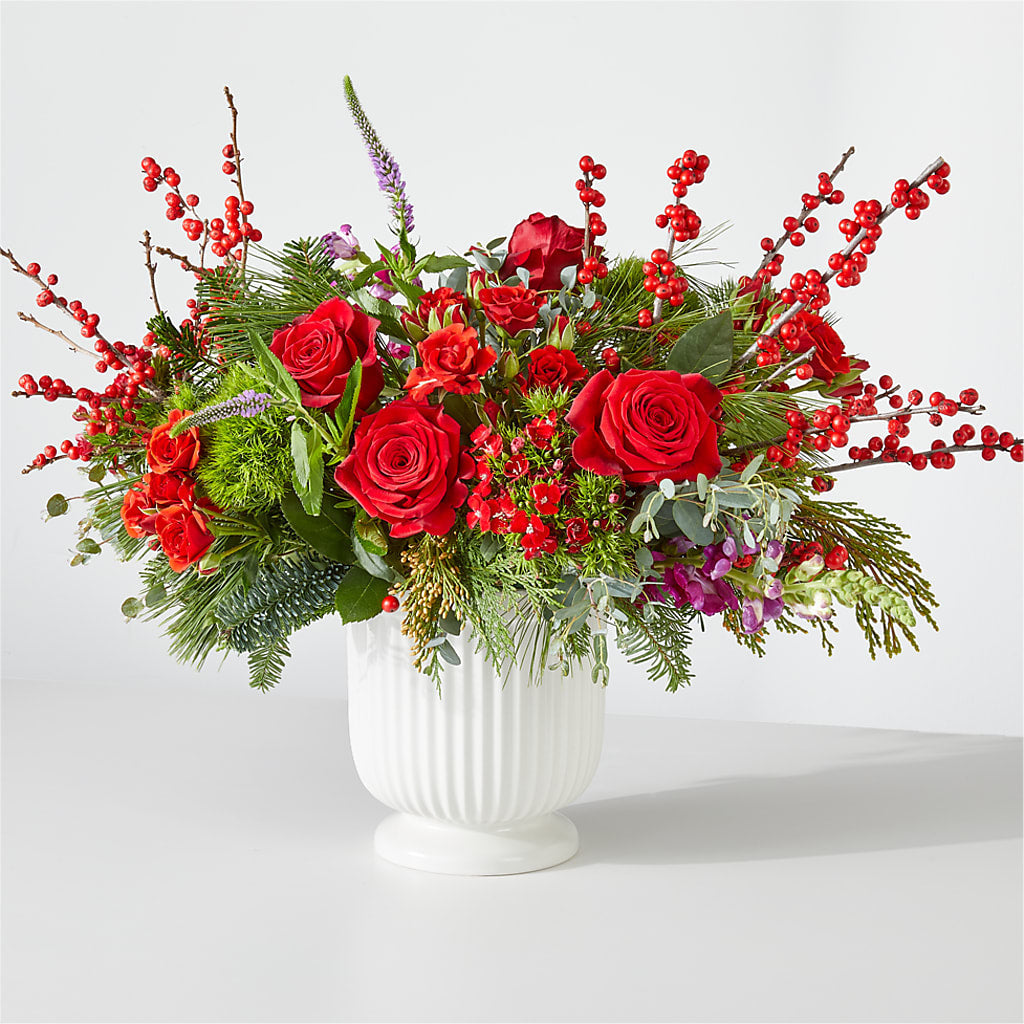 Big Red Bow Bouquet – LILY'S FLORAL DESIGN & GIFTS, Aberdeen SD