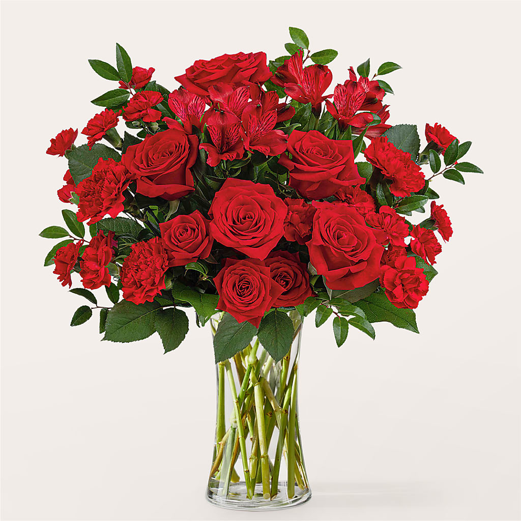 Brilliant Ruby Bouquet – LILY'S FLORAL DESIGN & GIFTS, Aberdeen SD