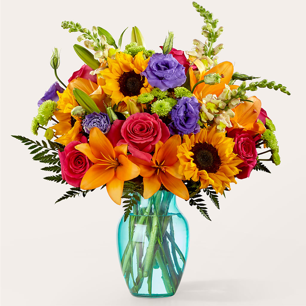 Double Rainbow Bouquet – LILY'S FLORAL DESIGN & GIFTS, Aberdeen SD