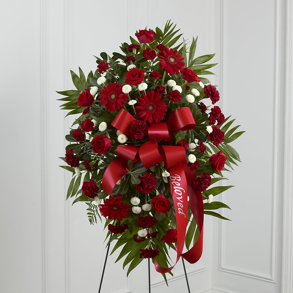 Treasured Memories Standing Spray – LILY'S FLORAL DESIGN & GIFTS, Aberdeen SD