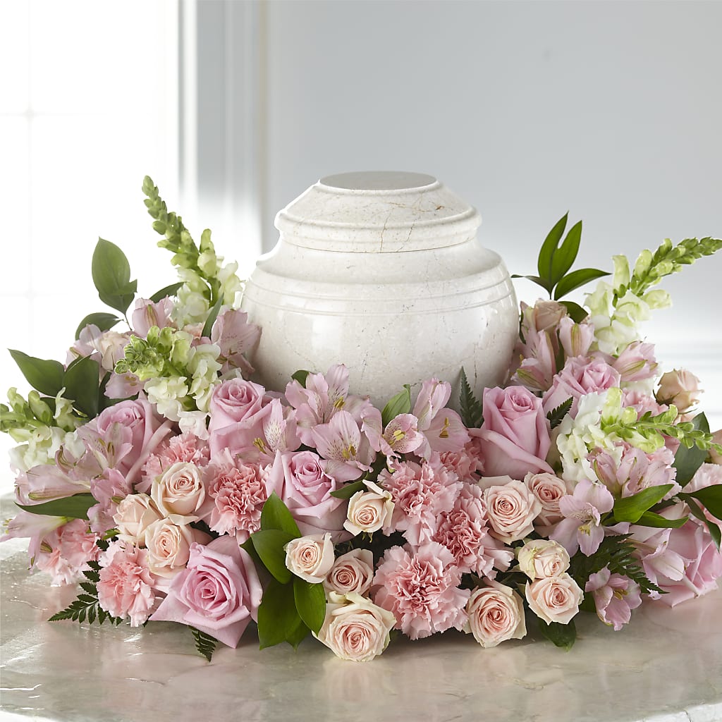 Blooms of Hope Cremation Adornment – LILY'S FLORAL DESIGN & GIFTS, Aberdeen SD