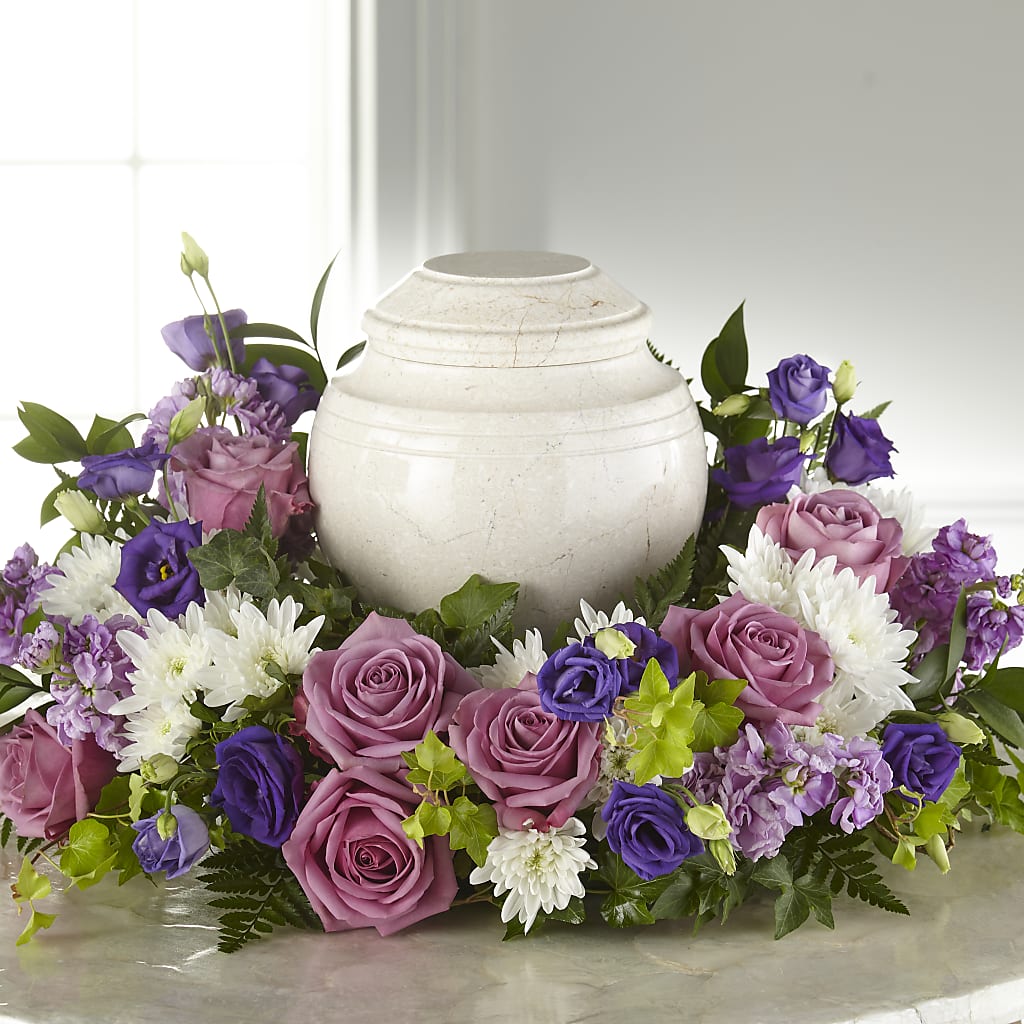 Blooming Sympathy Cremation Adornment – LILY'S FLORAL DESIGN & GIFTS, Aberdeen SD