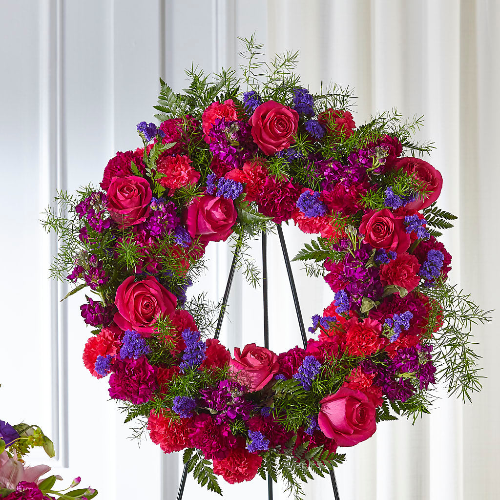 Calming Colors Wreath – LILY'S FLORAL DESIGN & GIFTS, Aberdeen SD