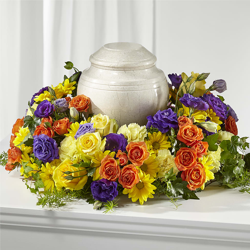 Blossoms of Remembrance Cremation Adornment – LILY'S FLORAL DESIGN & GIFTS, Aberdeen SD