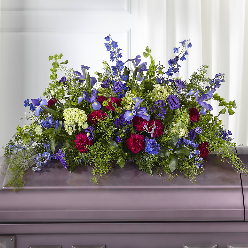 Always Treasured Casket Spray – LILY'S FLORAL DESIGN & GIFTS, Aberdeen SD