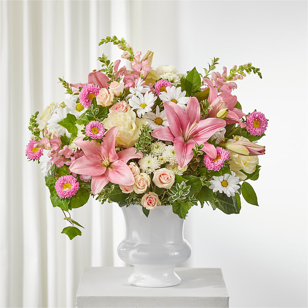 Empathetic Blooms Urn Arrangement – LILY'S FLORAL DESIGN & GIFTS, Aberdeen SD