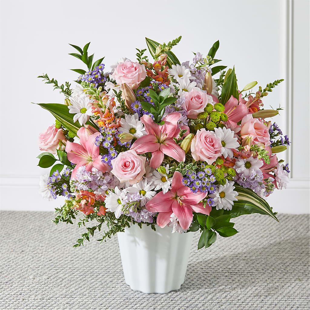 Abundant Compassion Floor Basket – LILY'S FLORAL DESIGN & GIFTS, Aberdeen SD