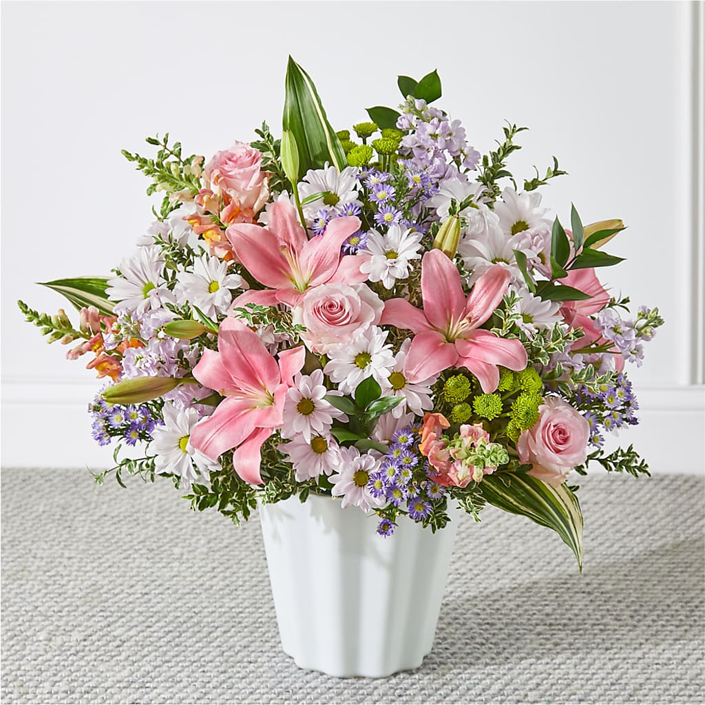 Abundant Compassion Floor Basket – LILY'S FLORAL DESIGN & GIFTS, Aberdeen SD