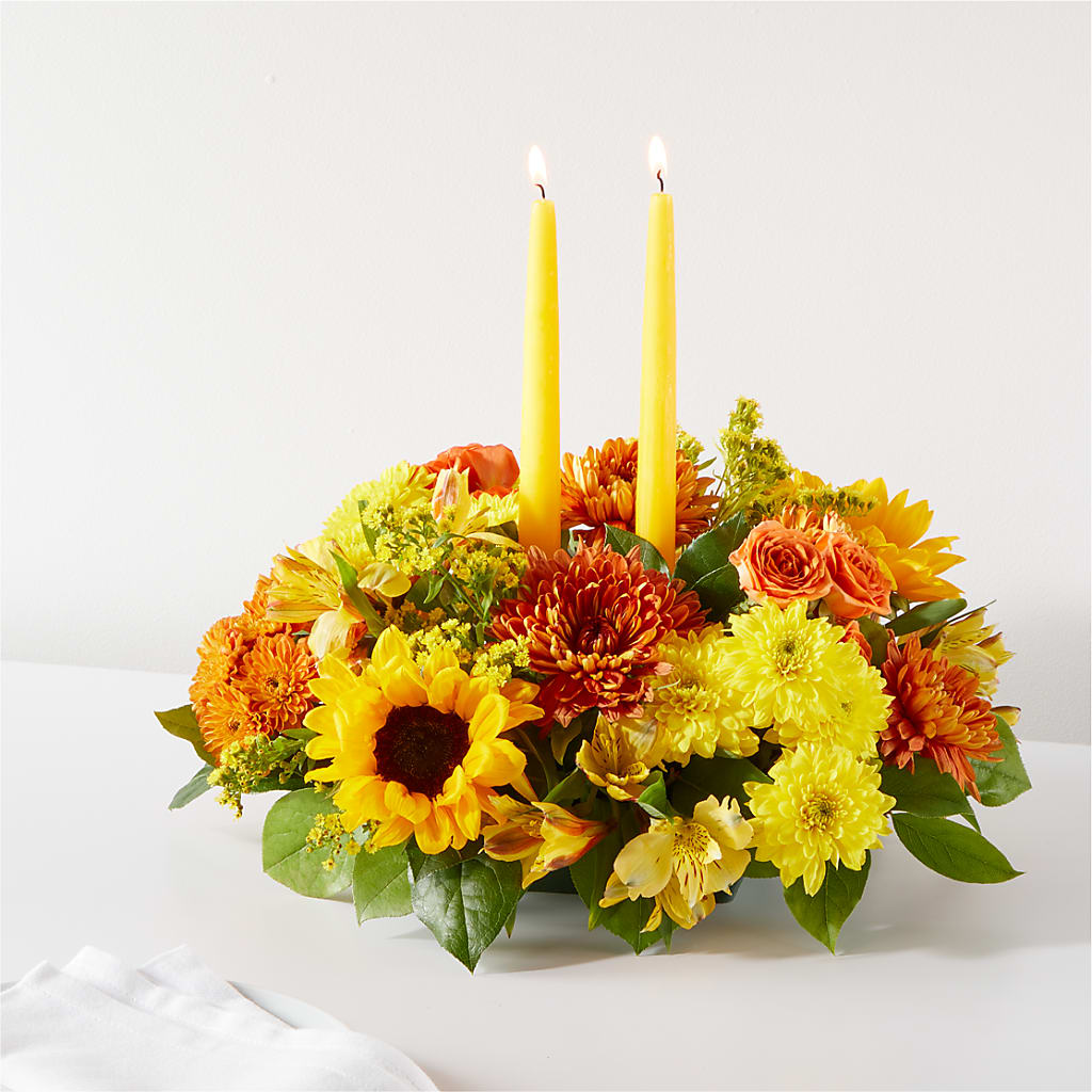 Autumn Harmony Centerpiece – LILY'S FLORAL DESIGN & GIFTS, Aberdeen SD