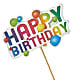 Happy Birthday Pick – LILY'S FLORAL DESIGN & GIFTS, Aberdeen SD