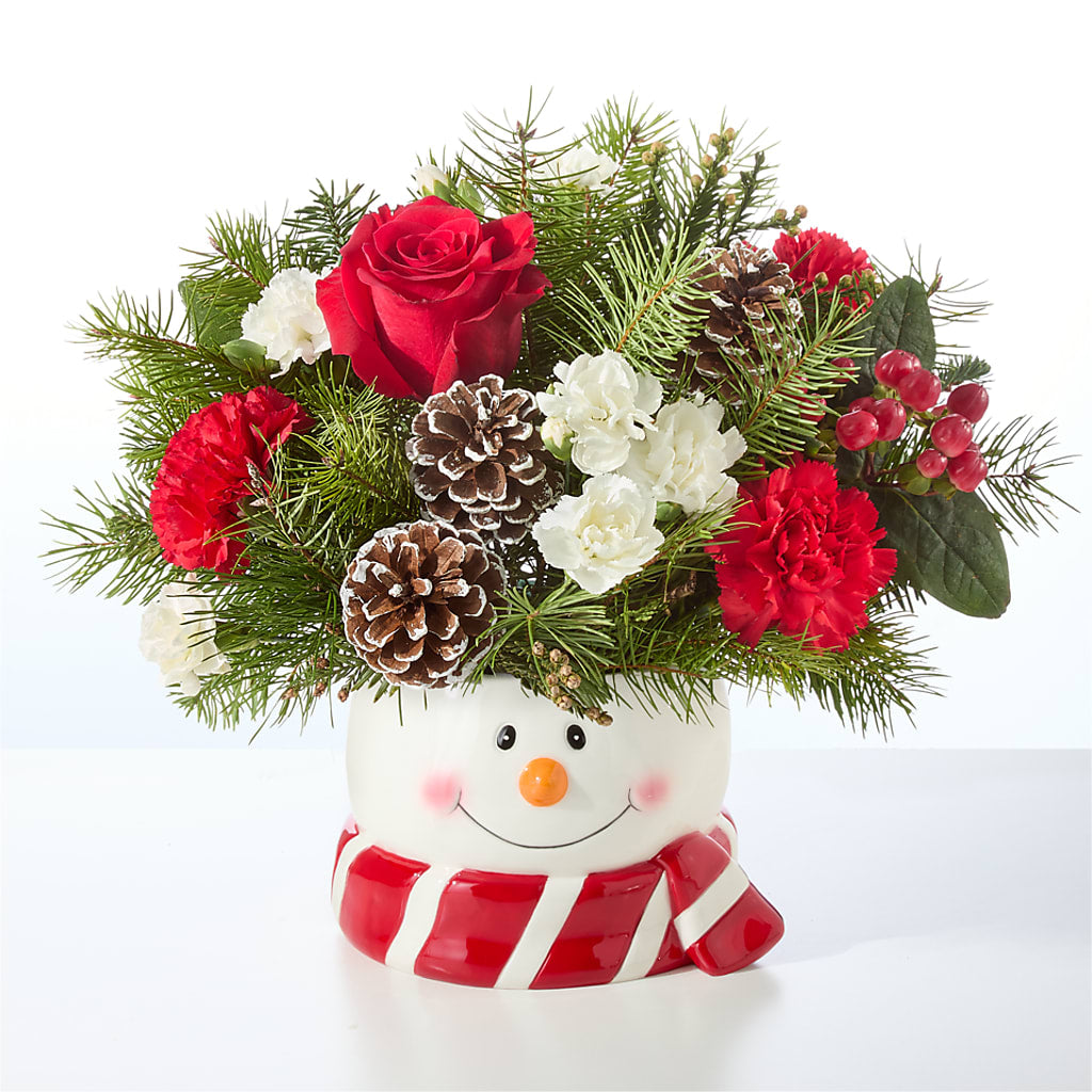 Jolly Snowman Bouquet – LILY'S FLORAL DESIGN & GIFTS, Aberdeen SD