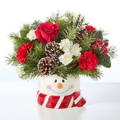 Jolly Snowman Bouquet – LILY'S FLORAL DESIGN & GIFTS, Aberdeen SD