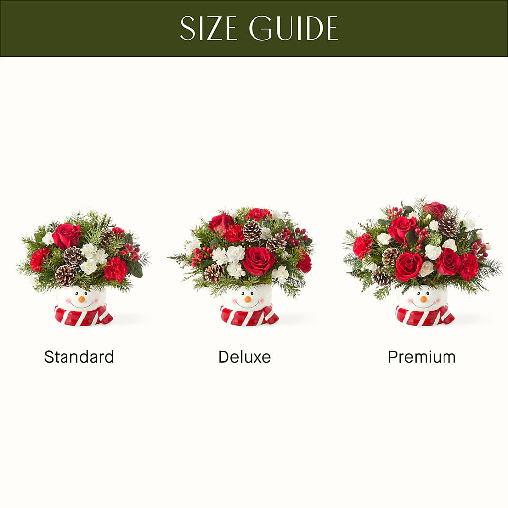 Jolly Snowman Bouquet – LILY'S FLORAL DESIGN & GIFTS, Aberdeen SD