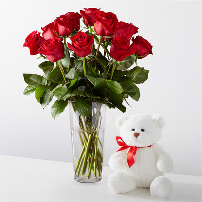 Romantic Long Stem Red Rose Bouquet Bundles – LILY'S FLORAL DESIGN & GIFTS, Aberdeen SD