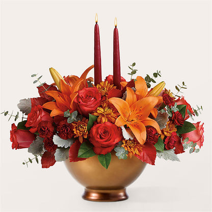 Fruits of Fall Centerpiece – LILY'S FLORAL DESIGN & GIFTS, Aberdeen SD