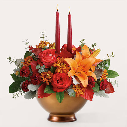 Fruits of Fall Centerpiece – LILY'S FLORAL DESIGN & GIFTS, Aberdeen SD