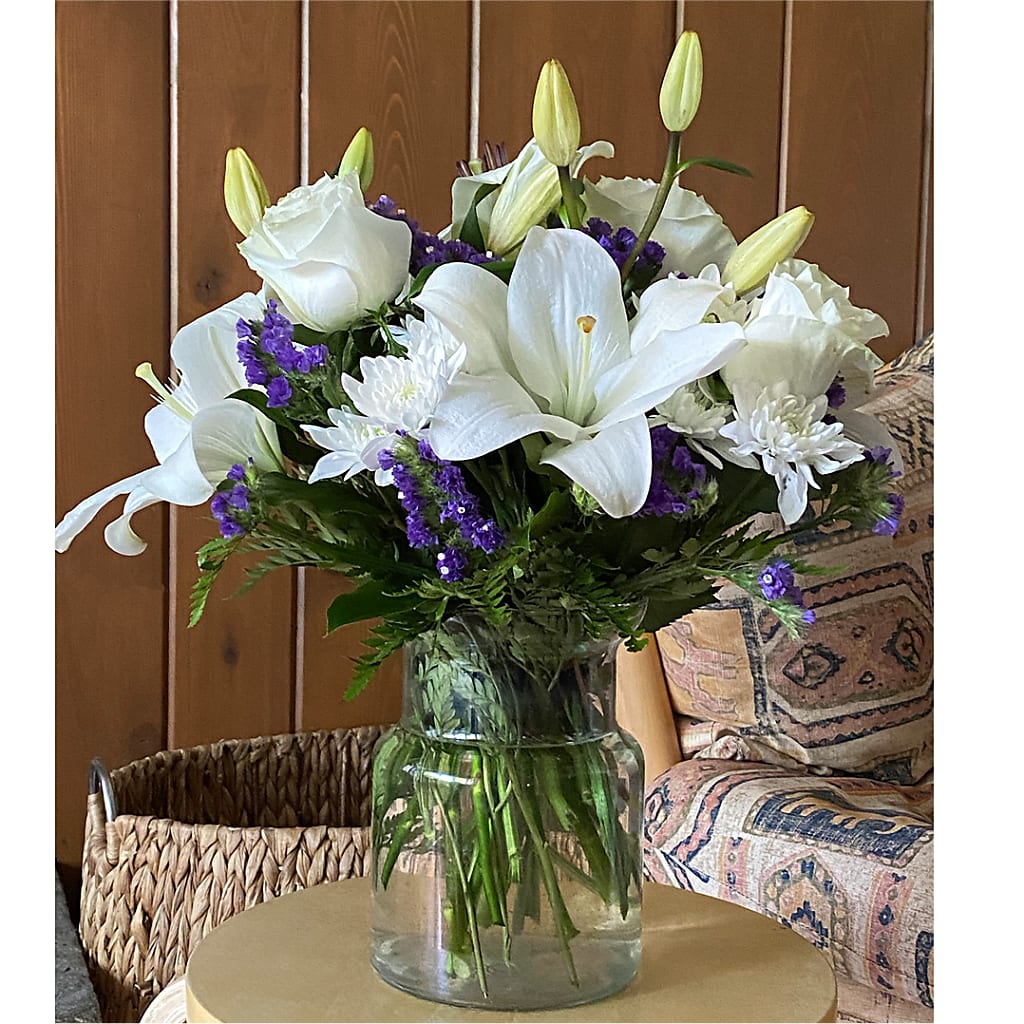 Beyond Blue Bouquet – LILY'S FLORAL DESIGN & GIFTS, Aberdeen SD