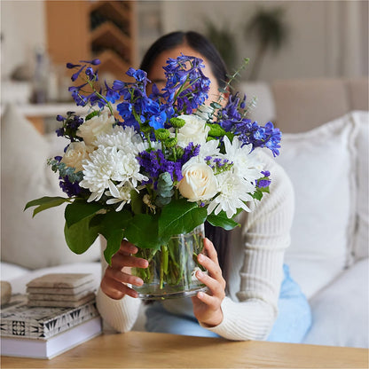 Cerulean Waves Bouquet – LILY'S FLORAL DESIGN & GIFTS, Aberdeen SD