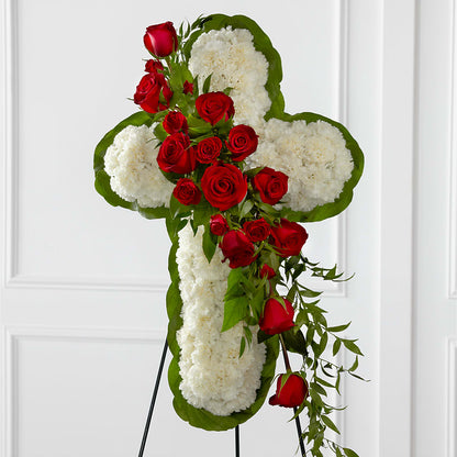 Floral Cross Easel – LILY'S FLORAL DESIGN & GIFTS, Aberdeen SD