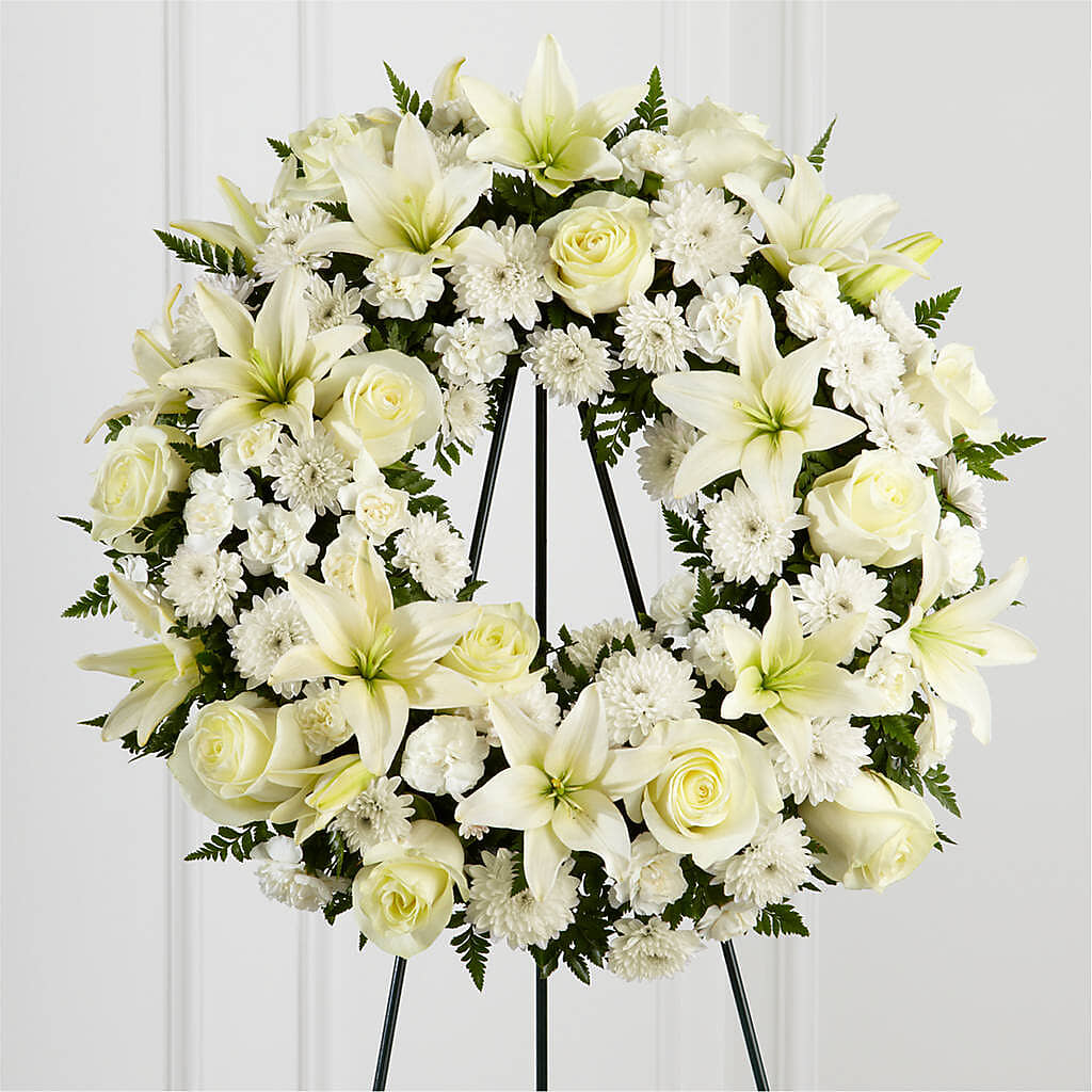 Treasured Tribute Wreath – LILY'S FLORAL DESIGN & GIFTS, Aberdeen SD