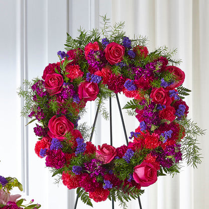 Calming Colors Wreath – LILY'S FLORAL DESIGN & GIFTS, Aberdeen SD