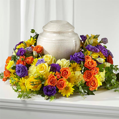 Blossoms of Remembrance Cremation Adornment – LILY'S FLORAL DESIGN & GIFTS, Aberdeen SD