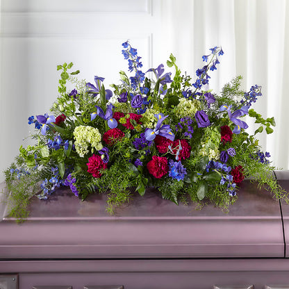 Always Treasured Casket Spray – LILY'S FLORAL DESIGN & GIFTS, Aberdeen SD