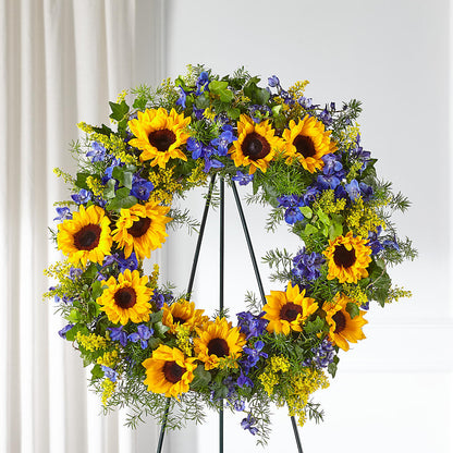 Bright Rays Wreath – LILY'S FLORAL DESIGN & GIFTS, Aberdeen SD