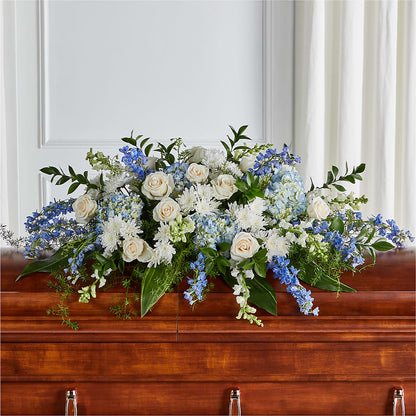 Timeless Essence Casket Spray – LILY'S FLORAL DESIGN & GIFTS, Aberdeen SD