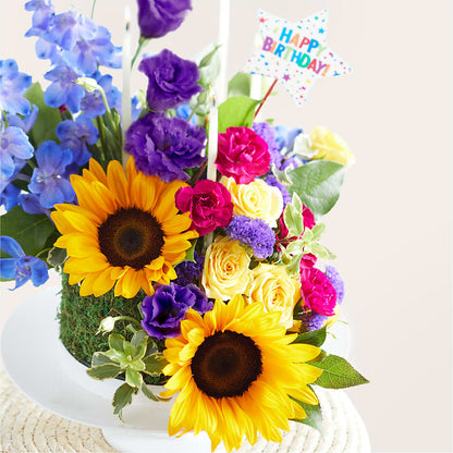 Star of the Day Floral Cake – LILY'S FLORAL DESIGN & GIFTS, Aberdeen SD
